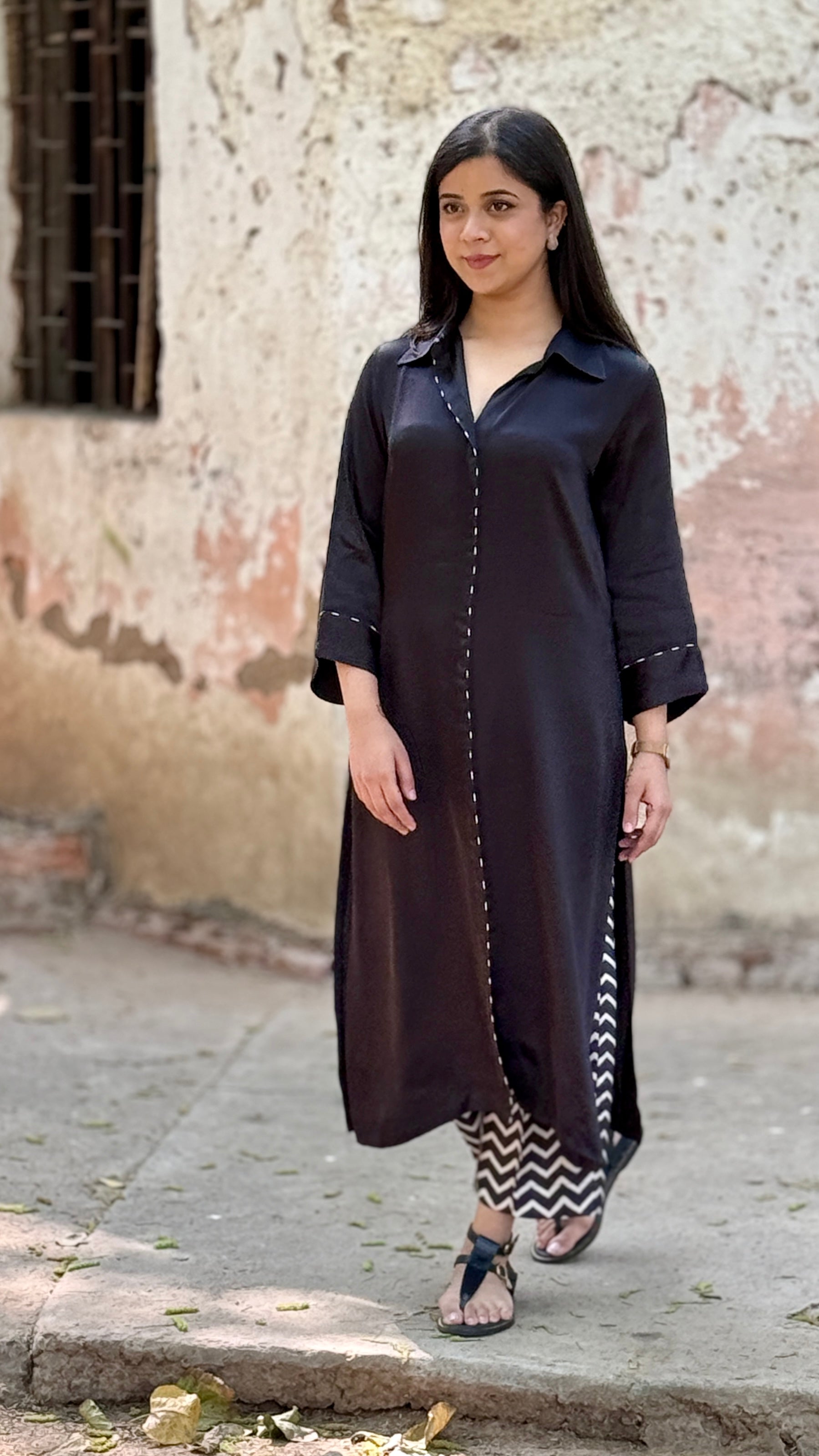 Noir Ekaa modal kurta set - Set of 2