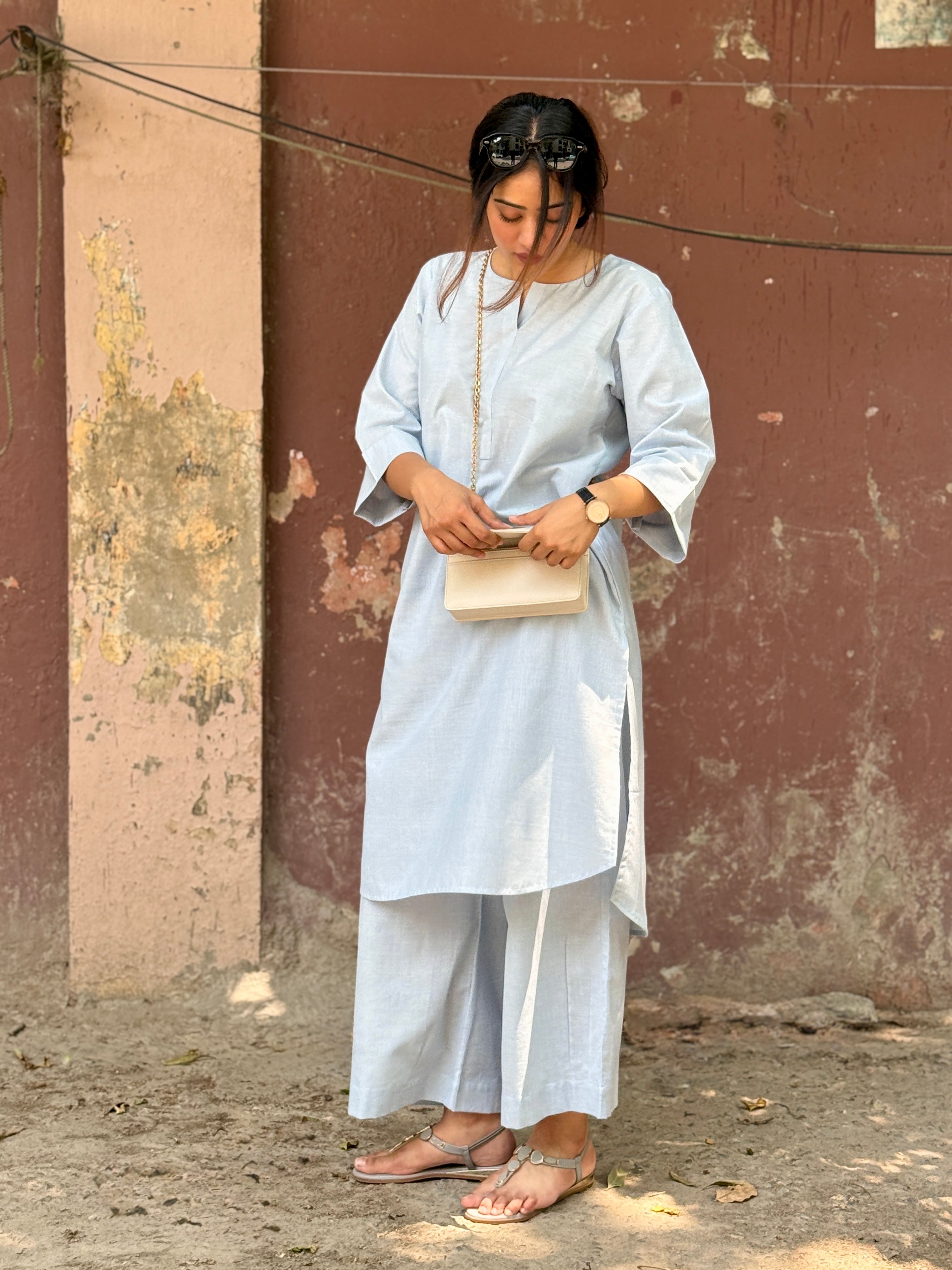 The Ice Blue co-ord set