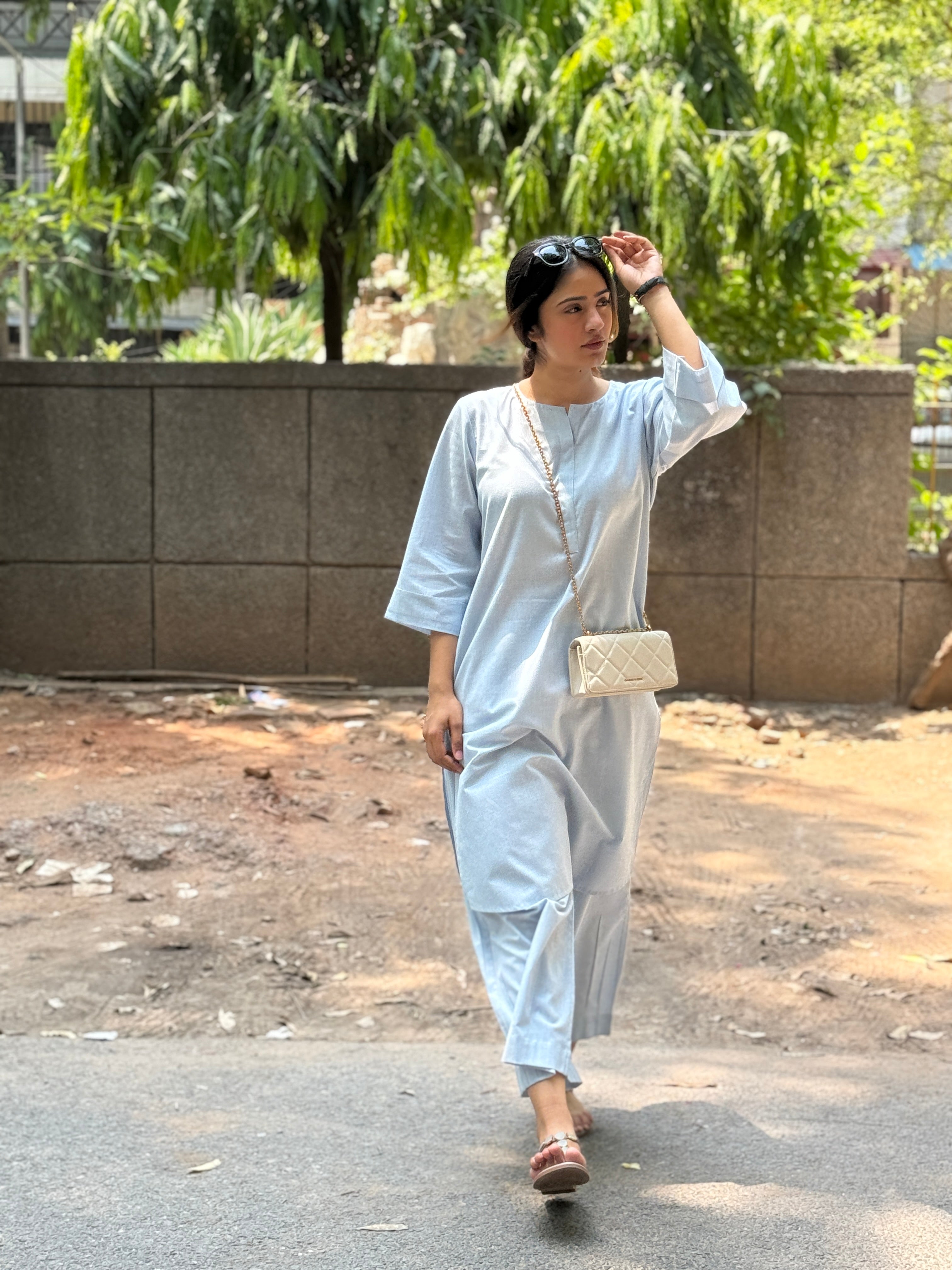The Ice Blue co-ord set