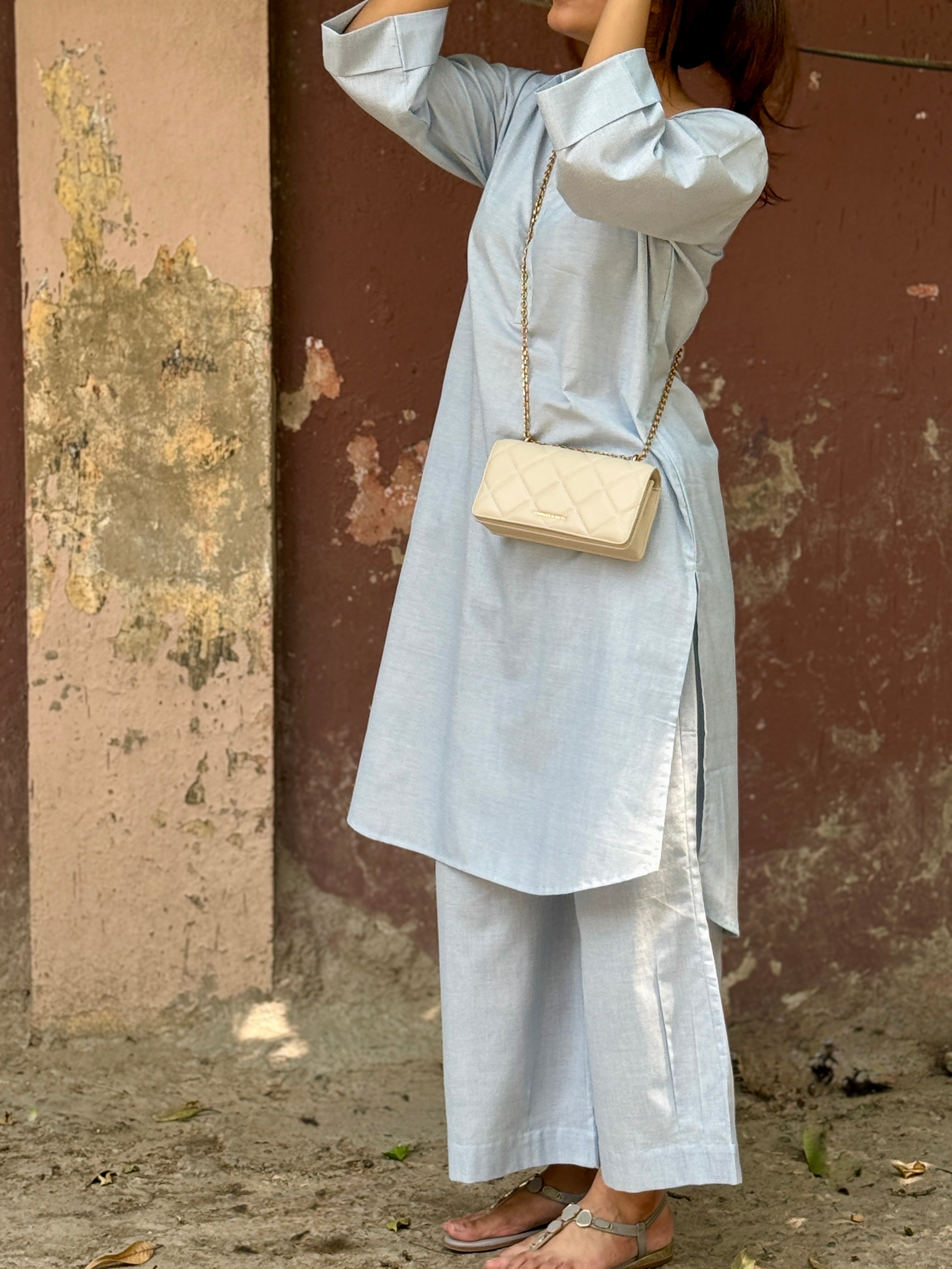 The Ice Blue co-ord set