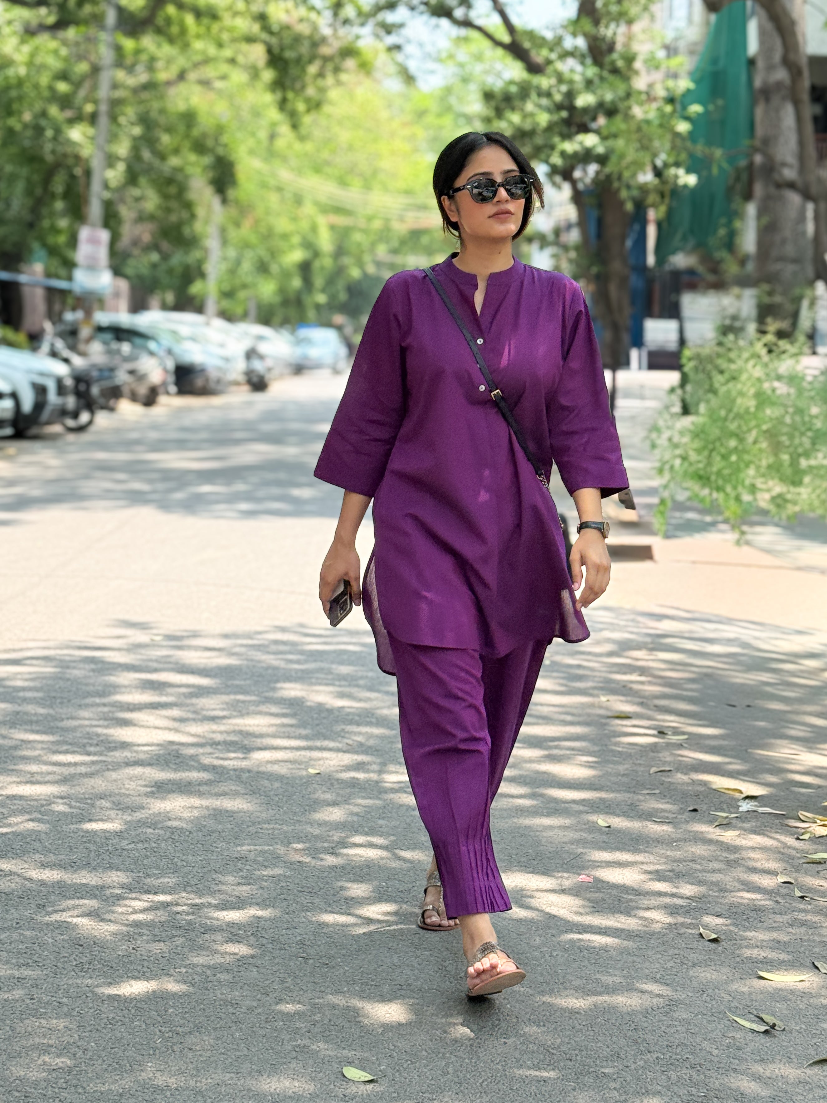 The Purple Co-ord set