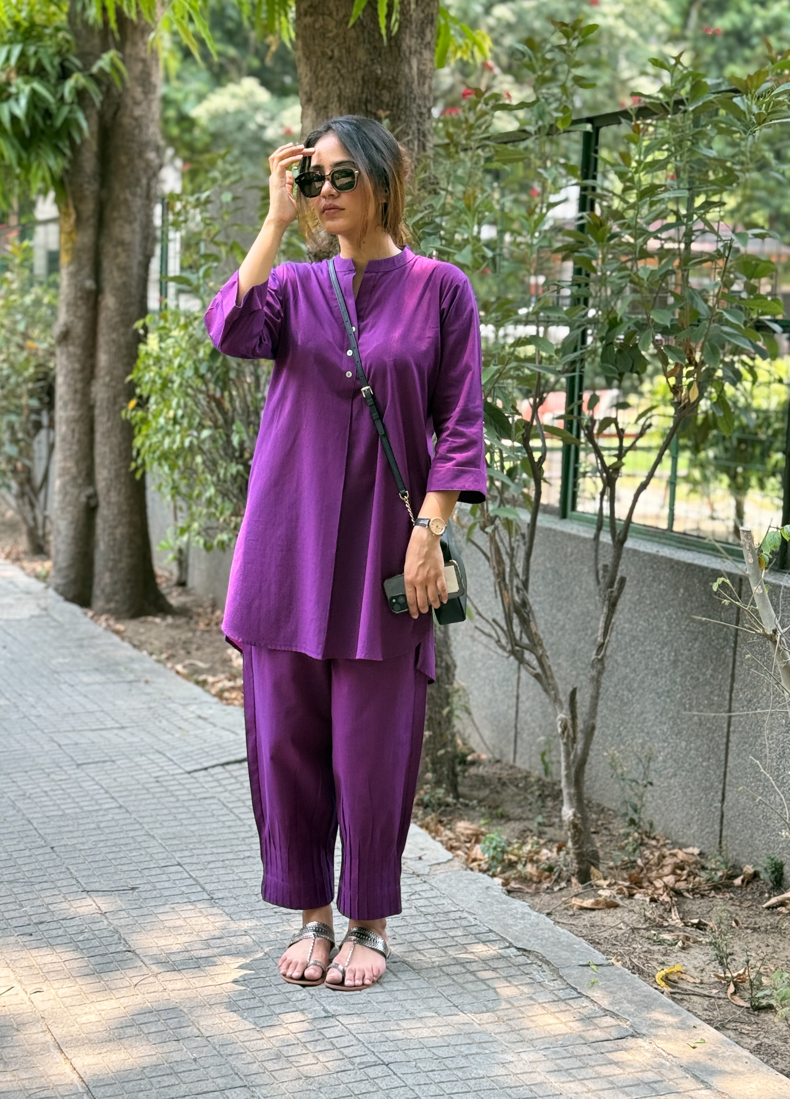 The Purple Co-ord set