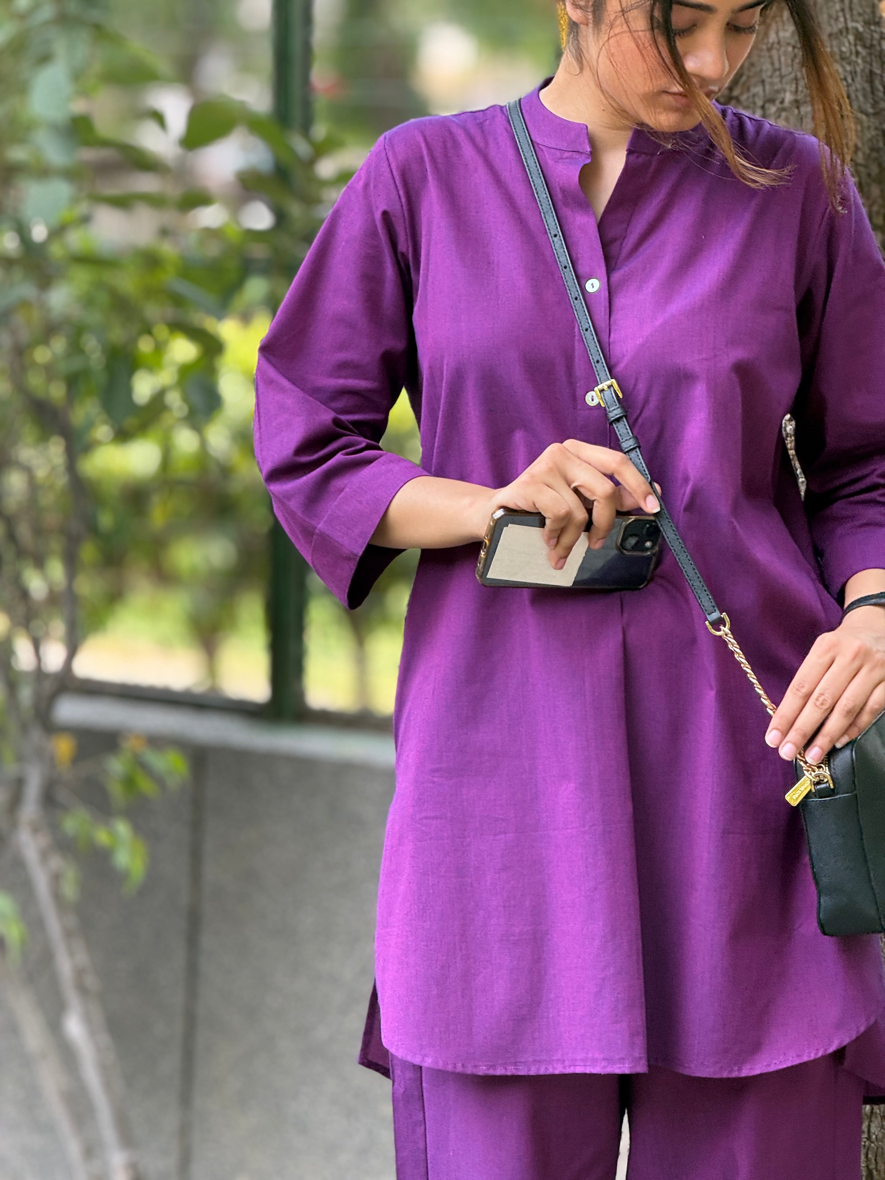 The Purple Co-ord set